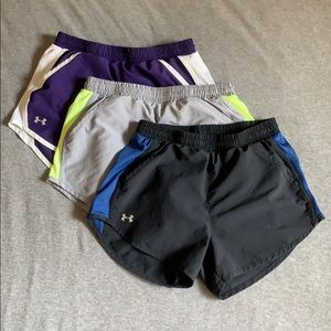 Under Armour Shorts (Set of 3) • XS